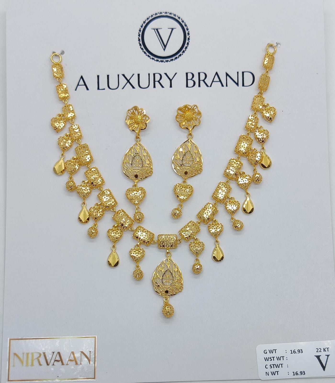 NIRVAAN BUBBLE NECKLACE SET